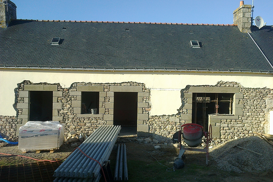 Rénovation maison Josselin